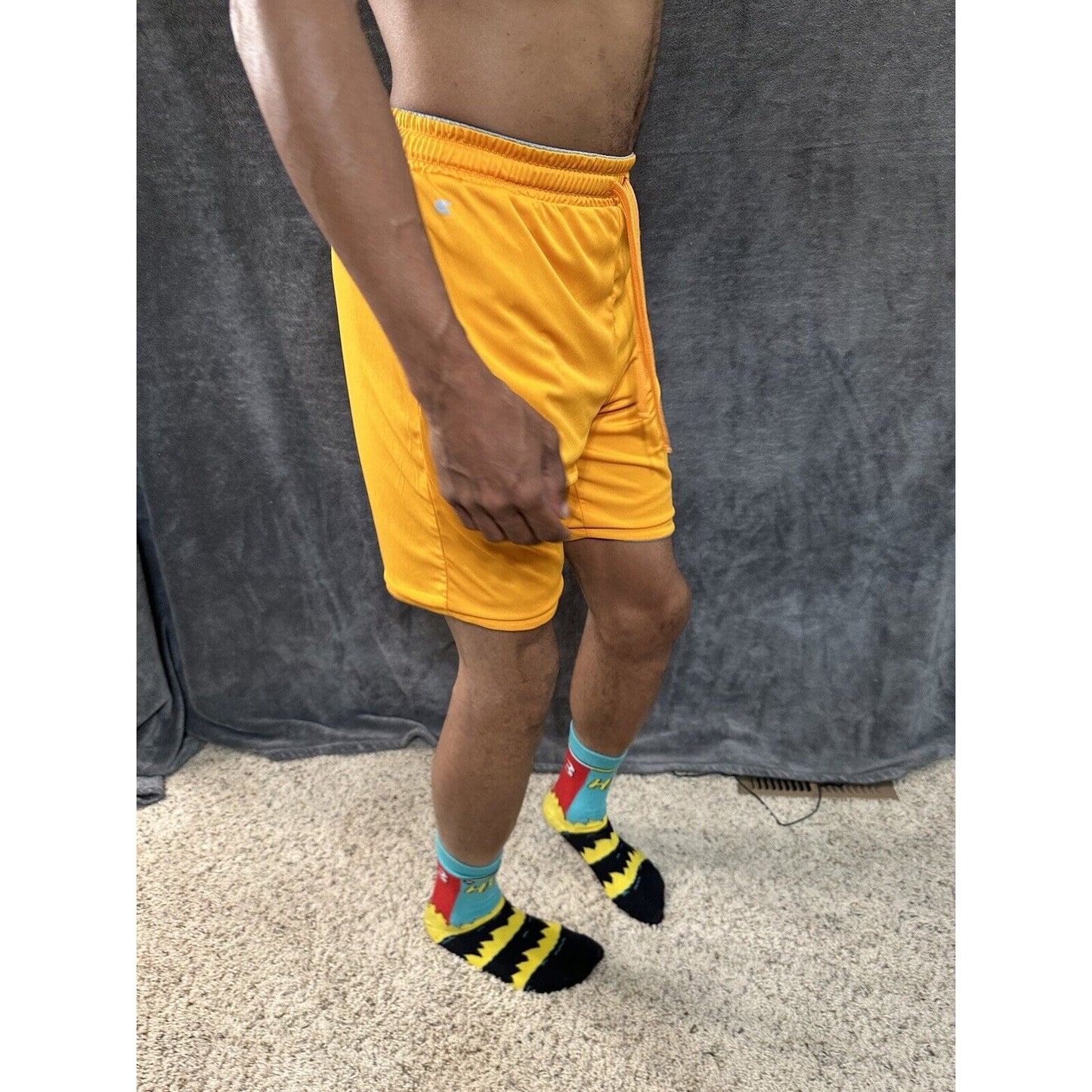 Men’s Tennessee Vols Volunteers Reversible Athletic Shorts Orange Gray ~medium