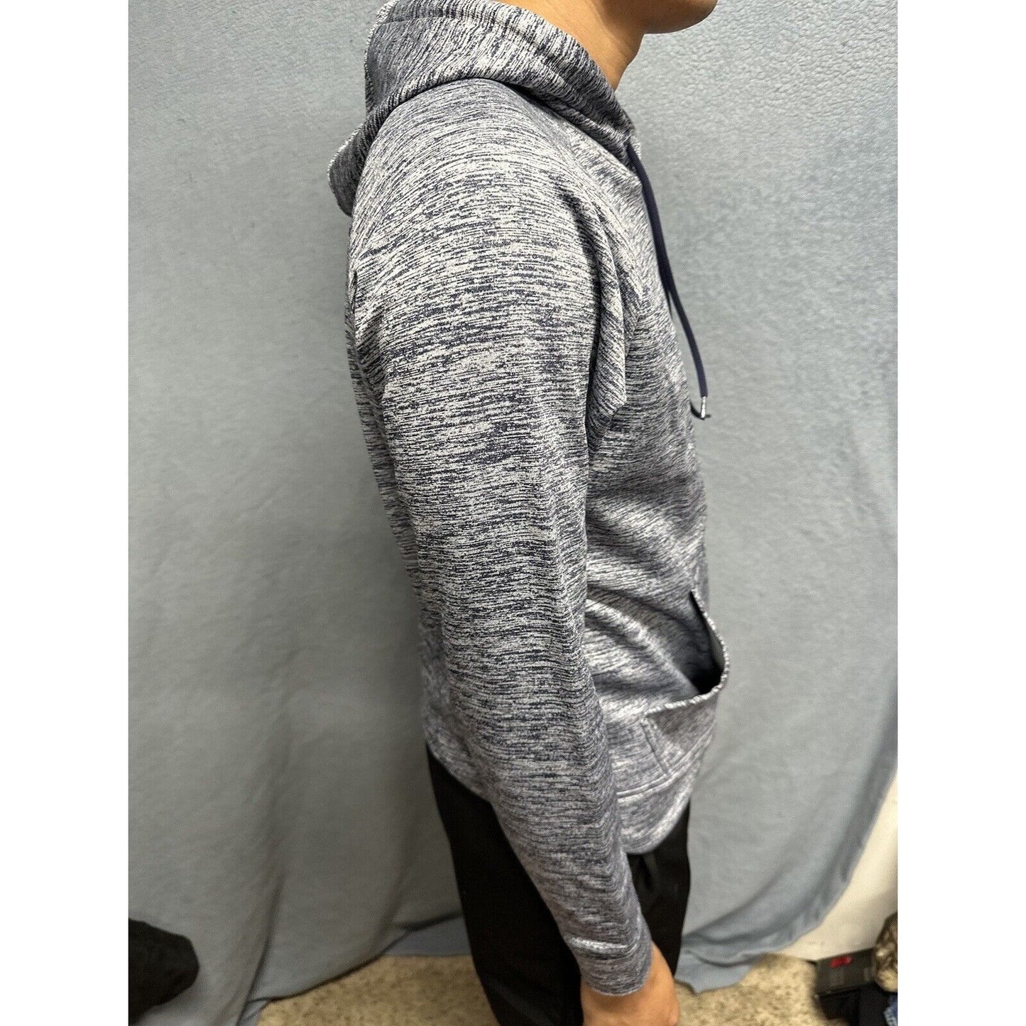 Men’s Blue And Gray Small Sport-tek Pine Creek High School Hockey Pullover Hoodi