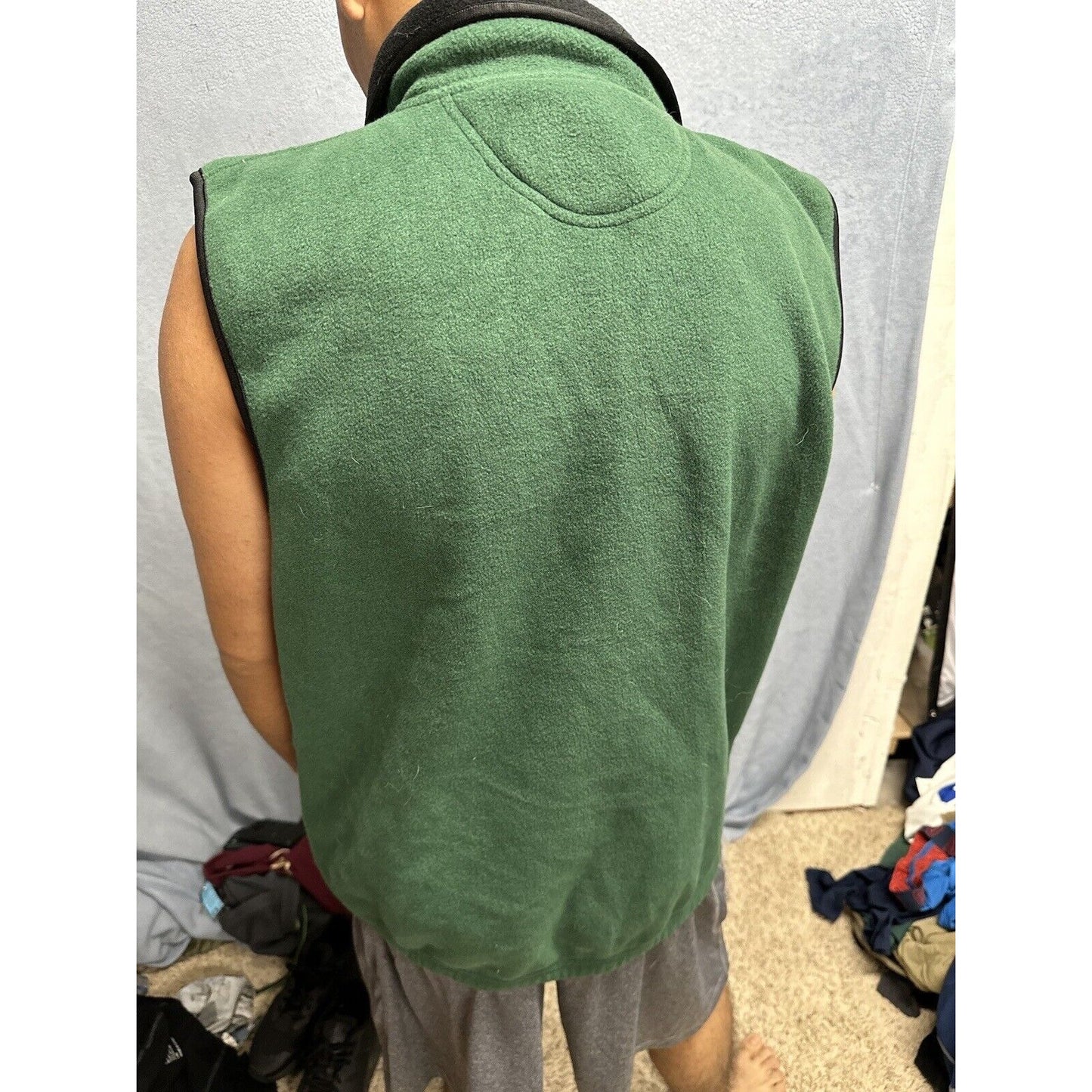 Men’s Green Colorado Timberline Full Zip Vest Medium Maine