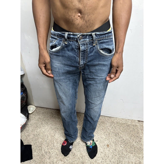 Men’s Denizen Levi’s 285 Relaxed Fit 32 X 32 Blue Jeans