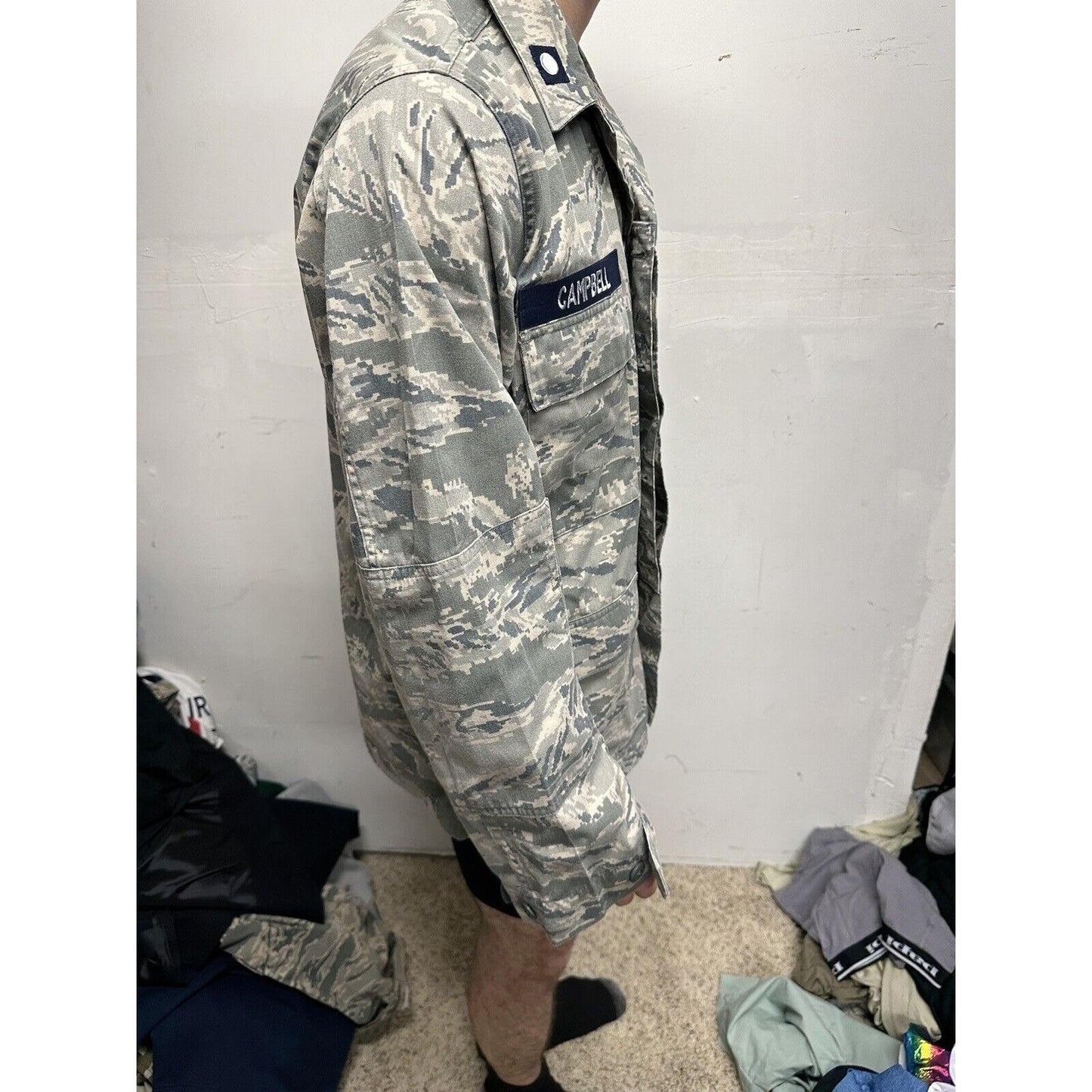 Men’s 42R Abu Airman Battle Uniform USAF Civil Air Patrol Blouse Top