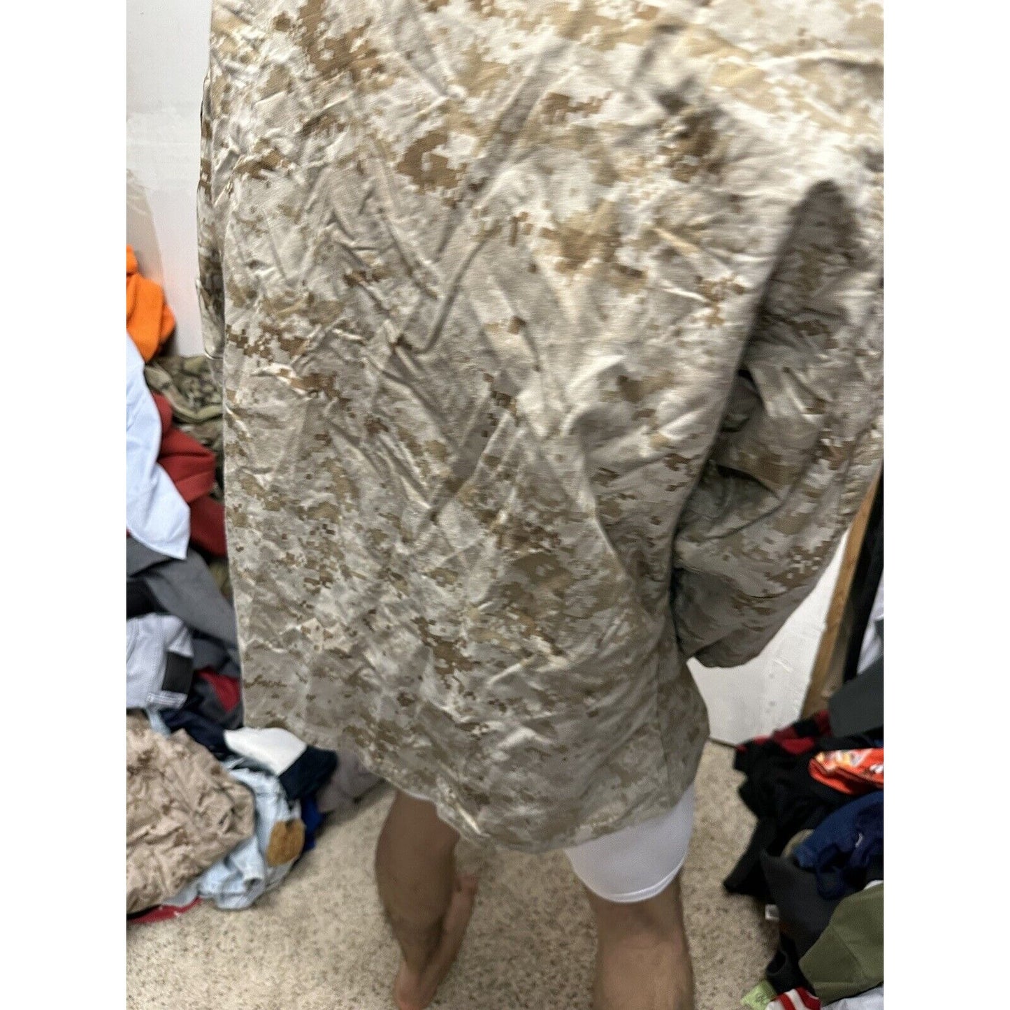 Men’s USMC Marine Corps Blouse Top Uniform Large Short