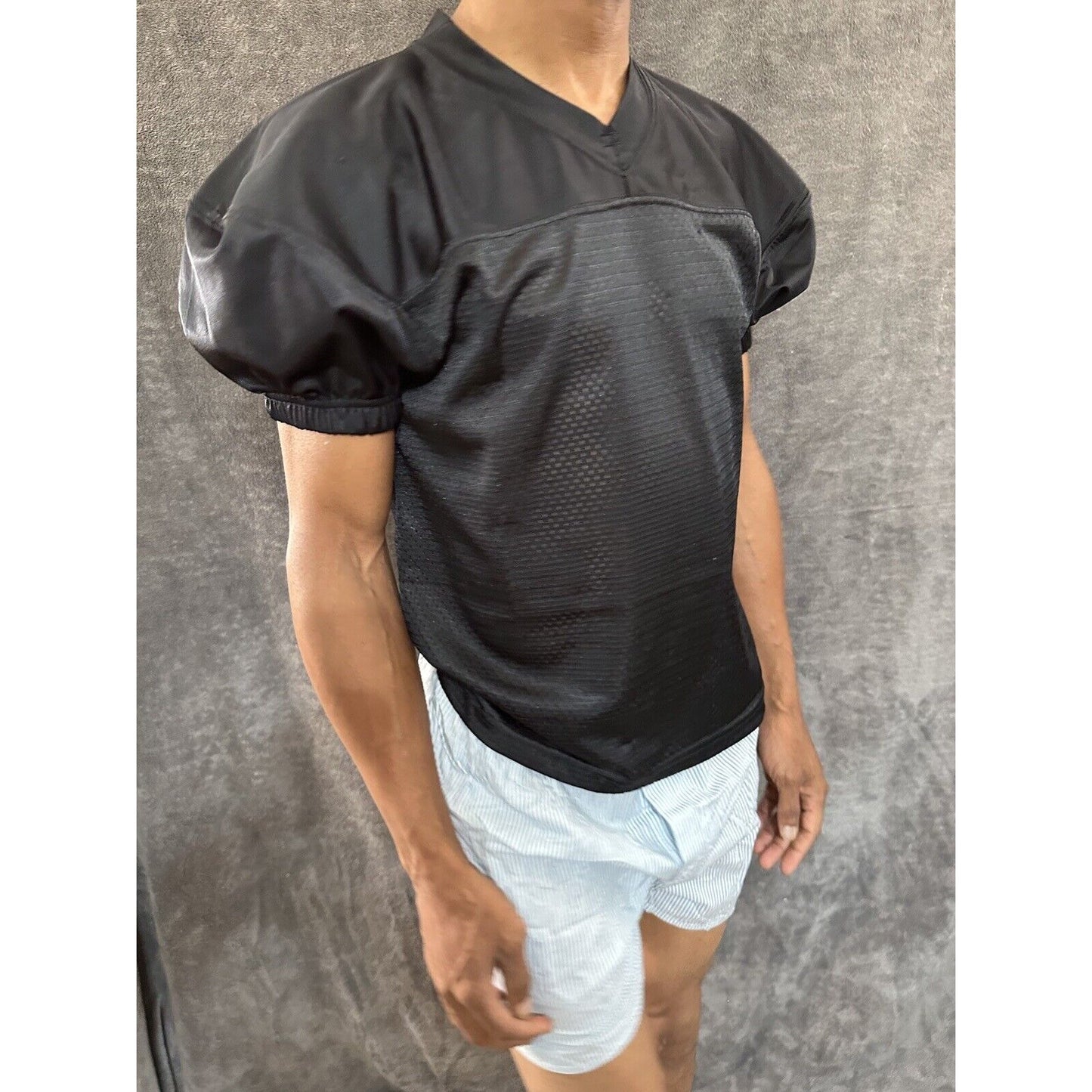 Men’s Black Football Jersey Champro Medium