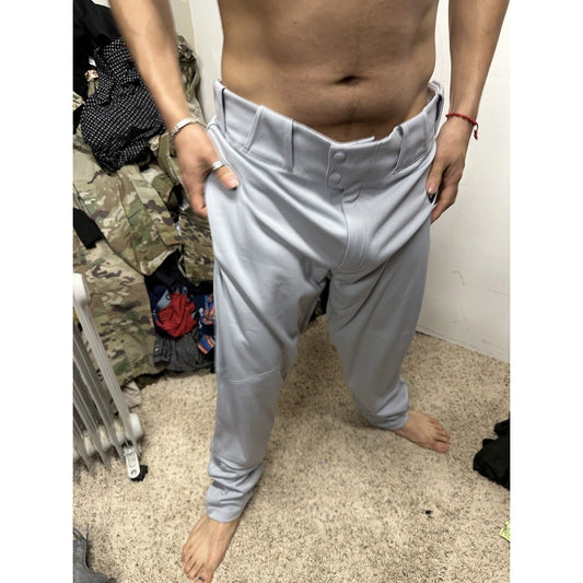Men’s Gray Team Nike Baseball Pants Size Large