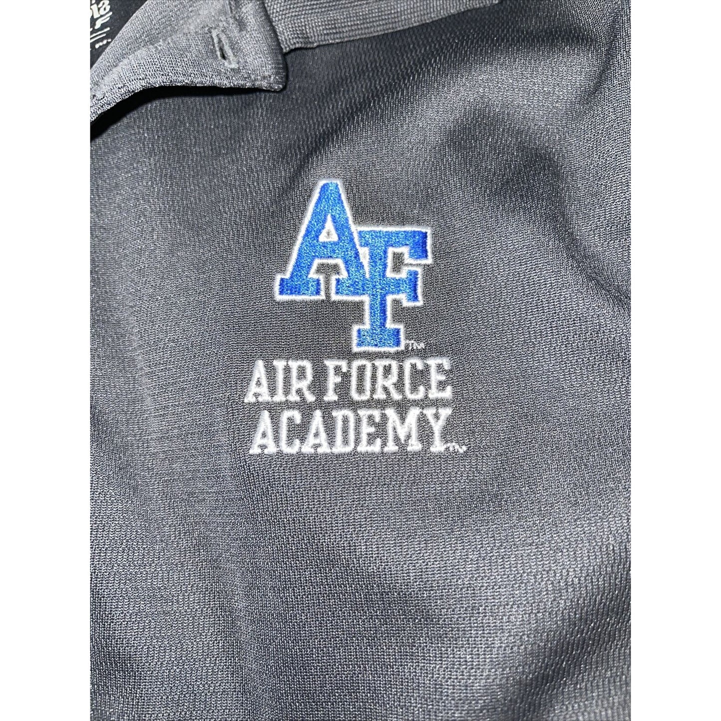 Men’s Columbia Golf Polo Medium Air Force Academy Embroidered