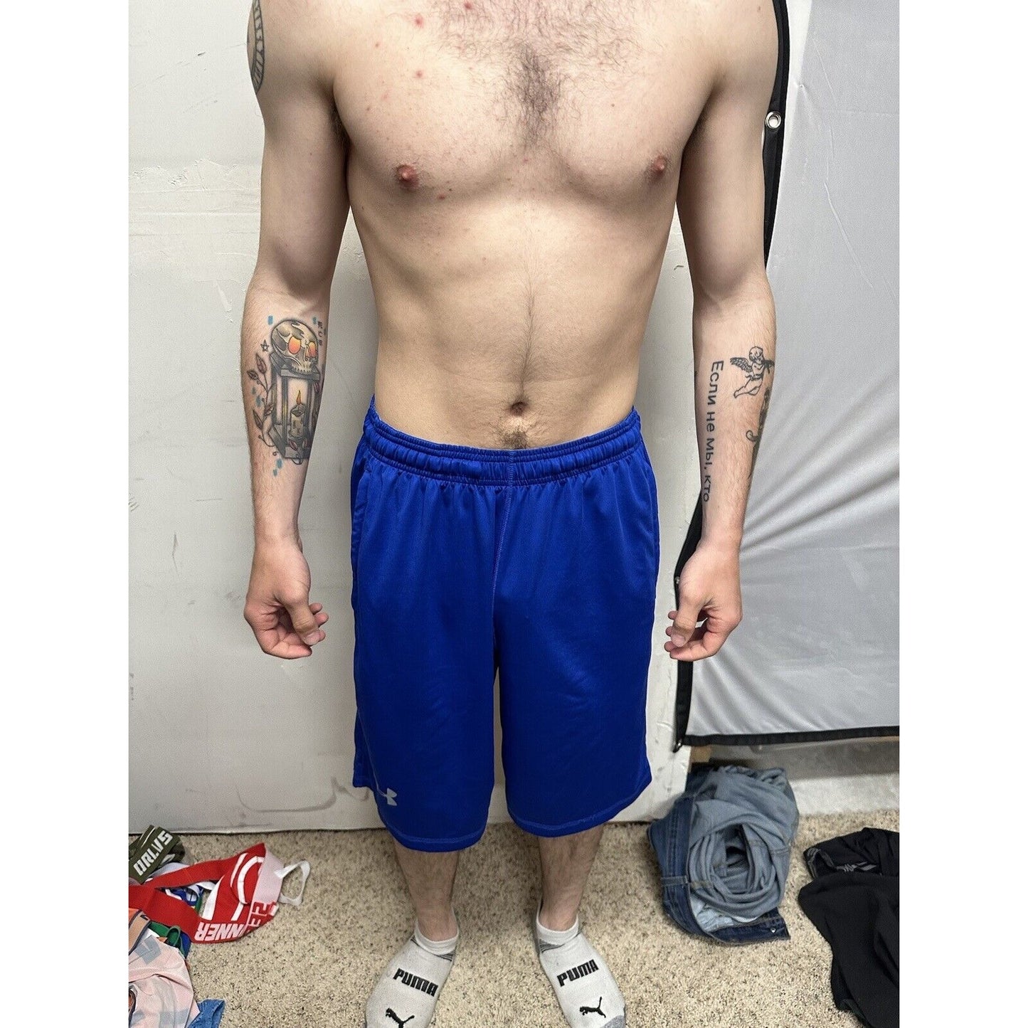 Men’s Medium Royal Blue Under Armour Athletic Shorts