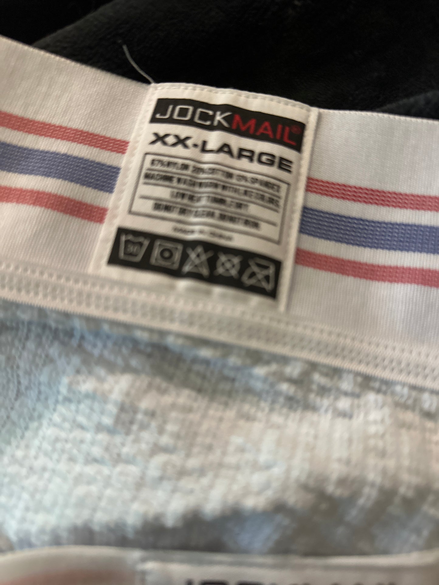 XXL jockstraps set of 2 white