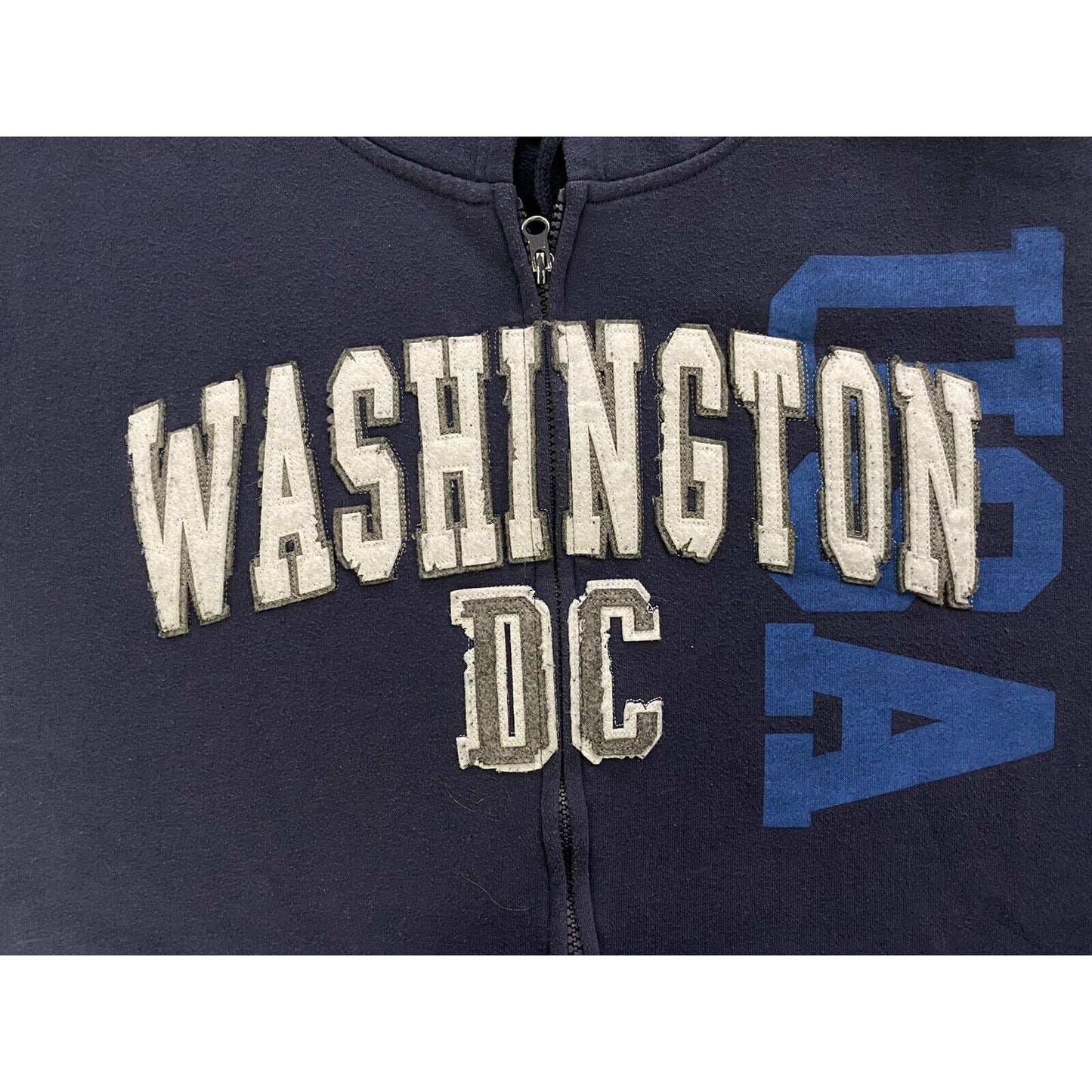 WASHINGTON DC USA est. 1790 America! Men’s Large Souvenir Hoodie Sweatshirt