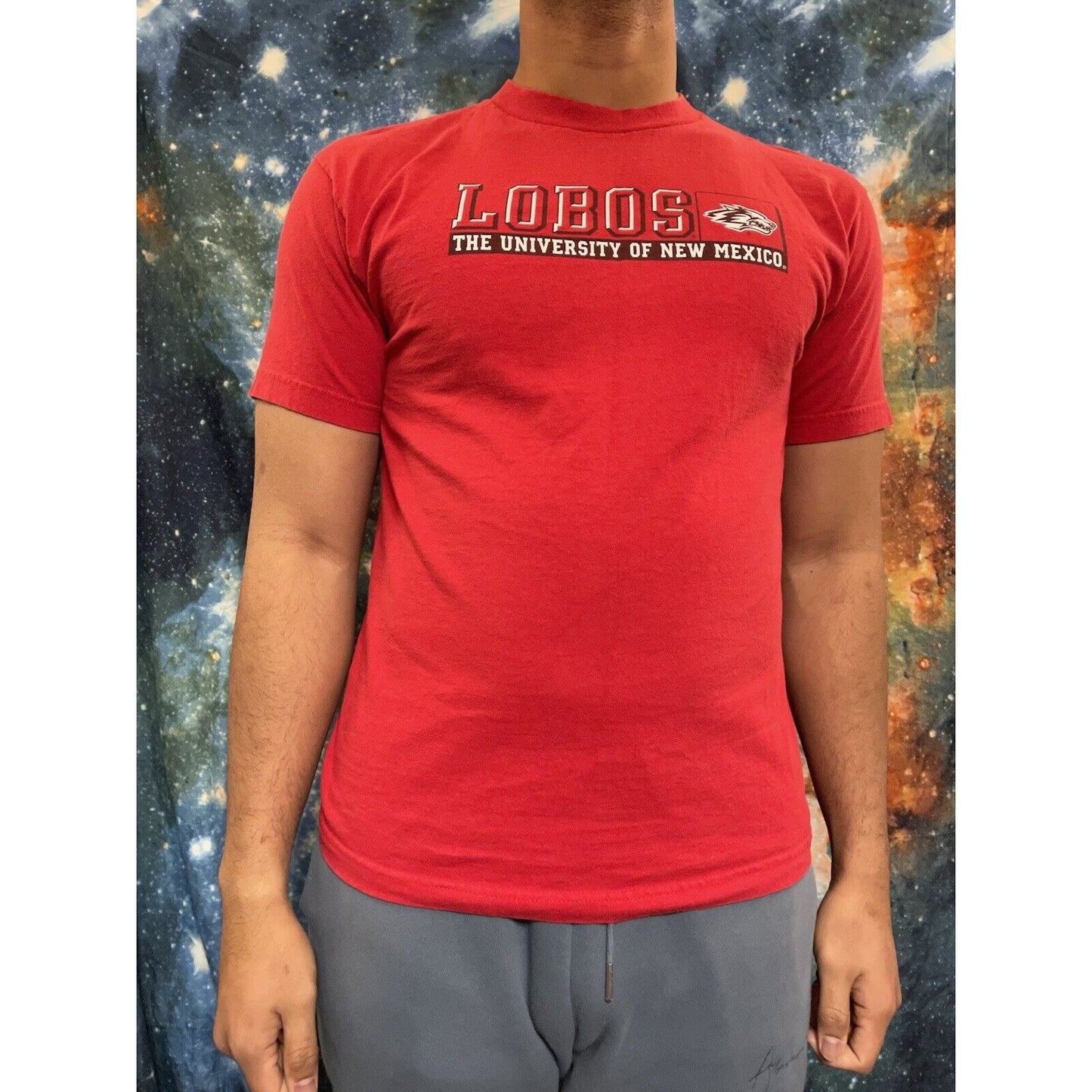 Men’s Medium TCX Apparel New Mexico Lobos Red T-shirt short sleeve