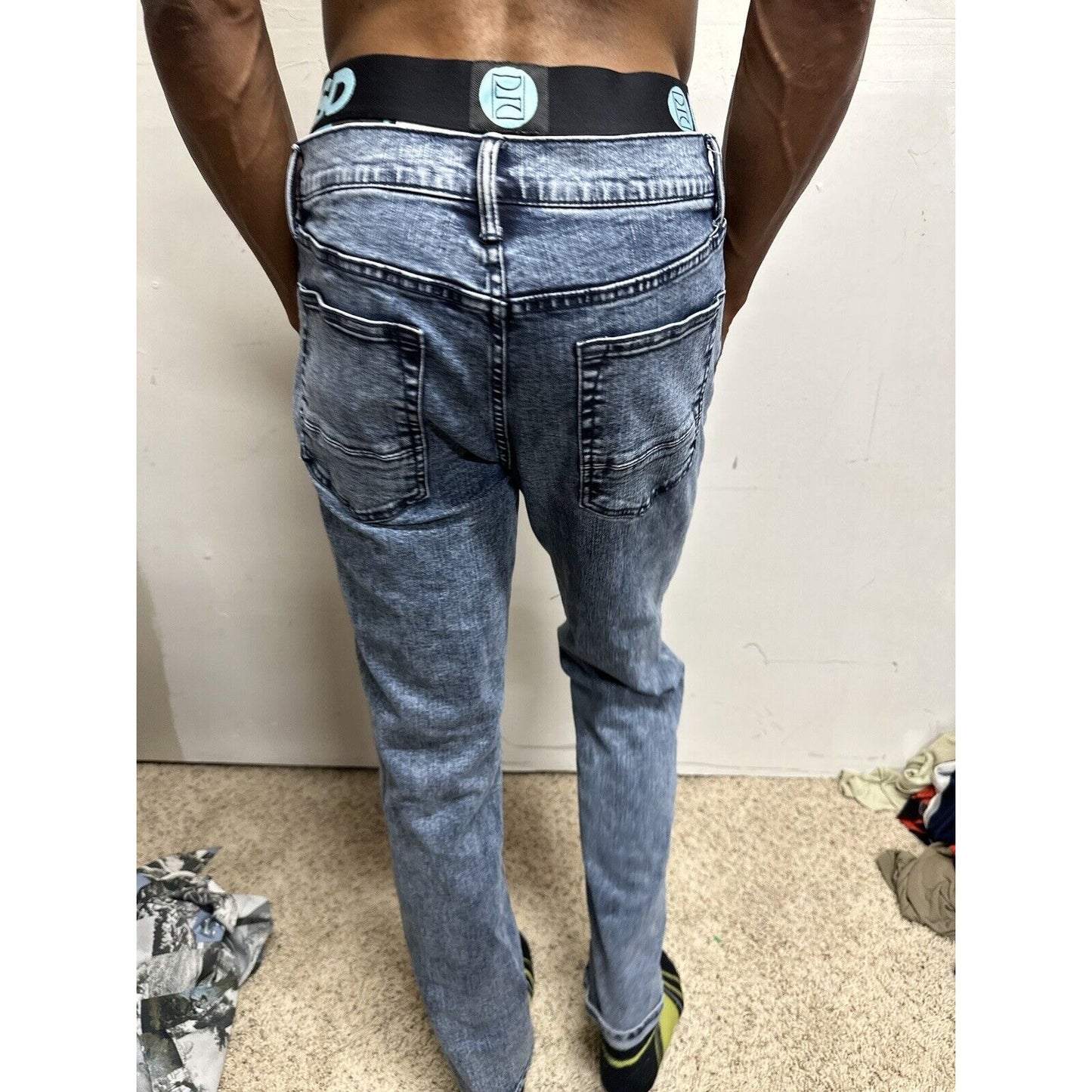 Men’s Blue Arizona Jeans 31x32 Straight Advanced Flex 360