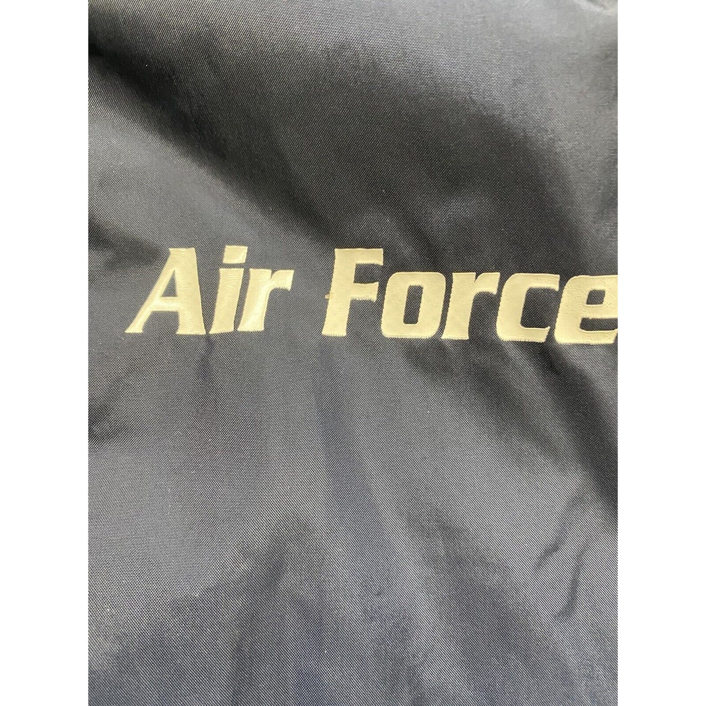 US Air Force Gear For Sports Men’s XL Navy Blue Hooded Windbreaker Jacket