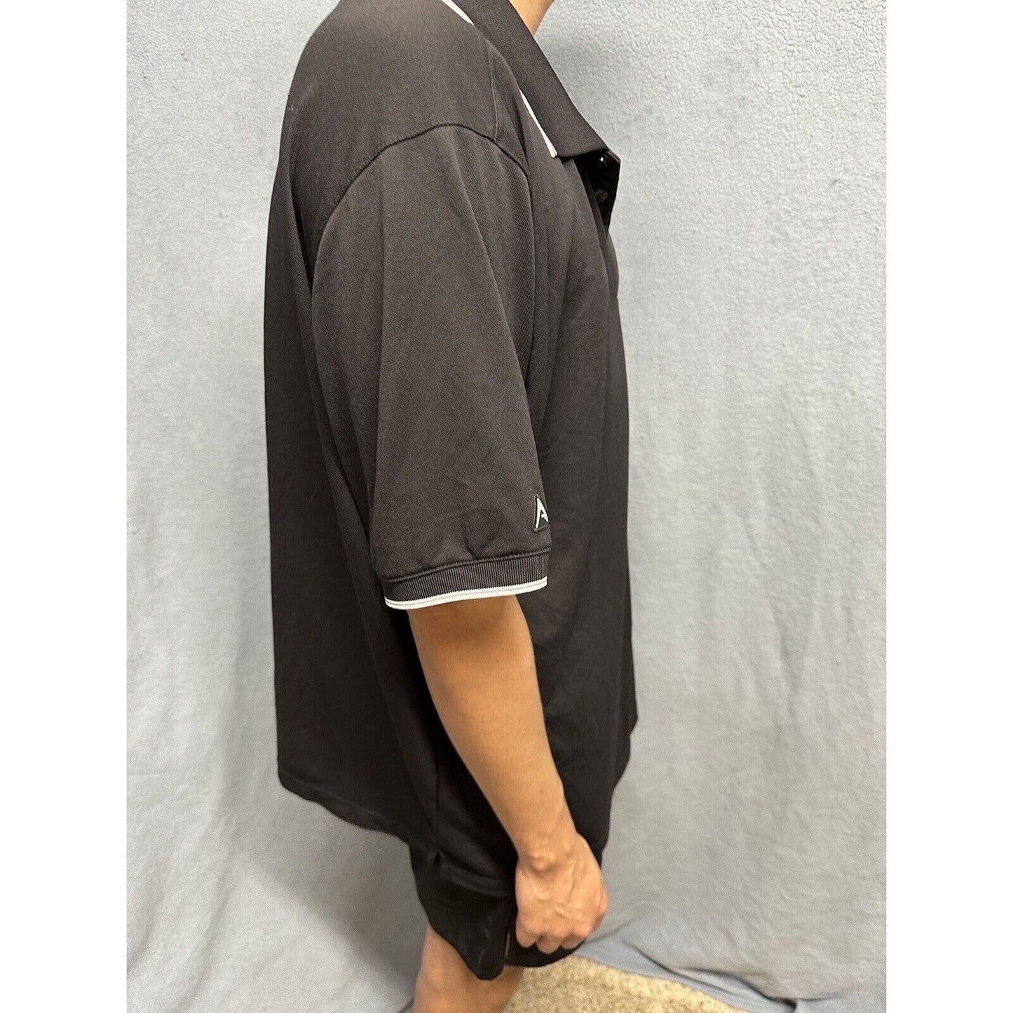 Men’s Black Antigua XXL San Francisco Giants Baseball Polo Shirt