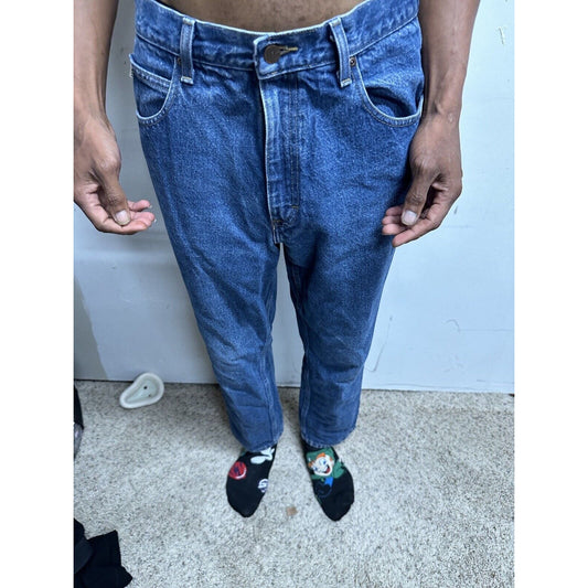 Men’s L.L. Bean 33 X 29 Blue Jeans Classic Fit