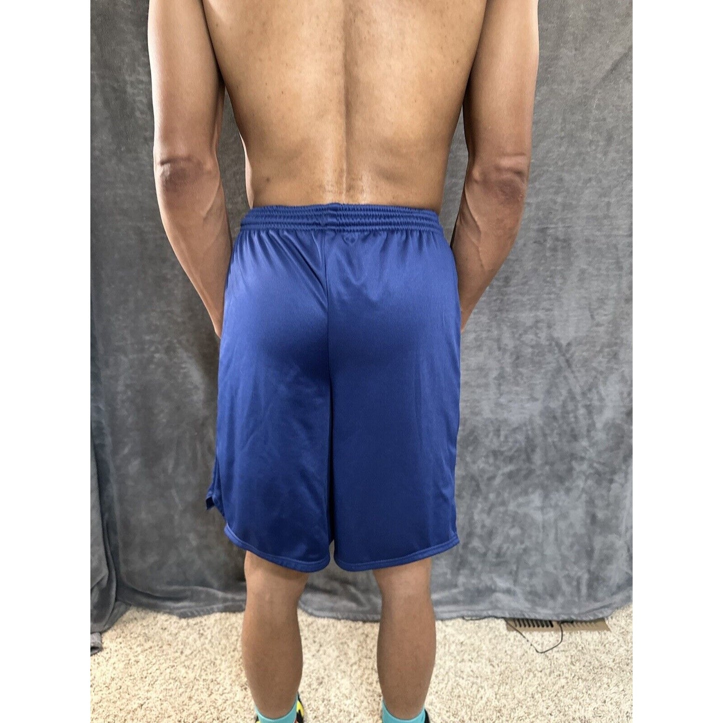 Men’s Cadet Air  Force Academy PT Blue Workout Athletic Shorts Medium