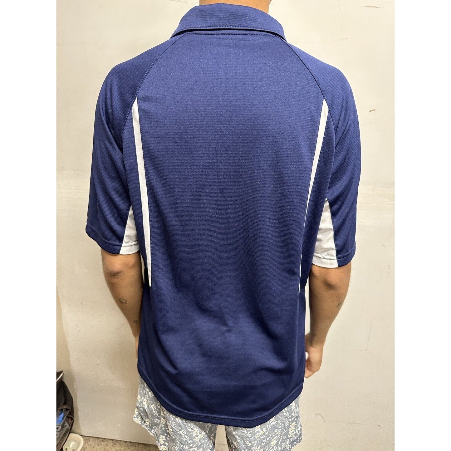Men’s Air Force Academy Prep School Blue Polo Shirt Medium Holloway