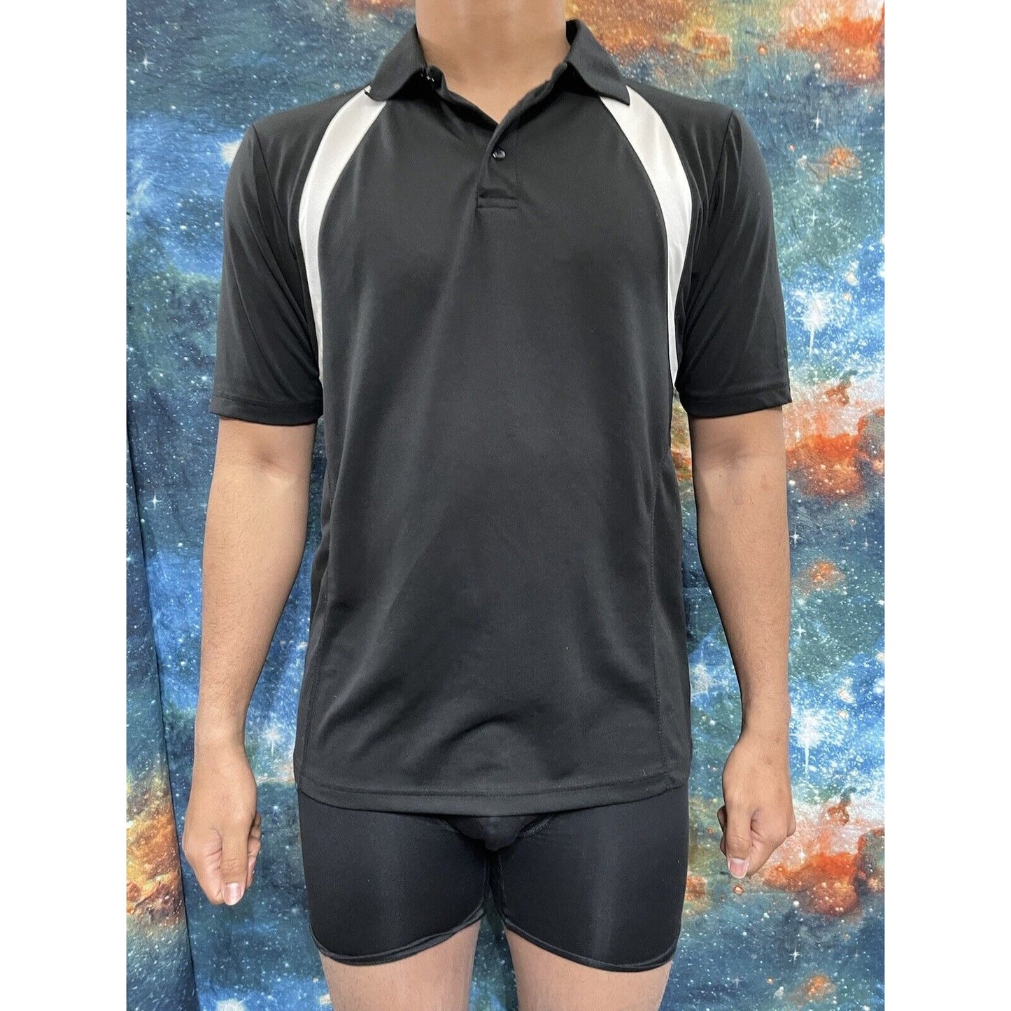 Men’s Black Medium Reebok Polo Shirt