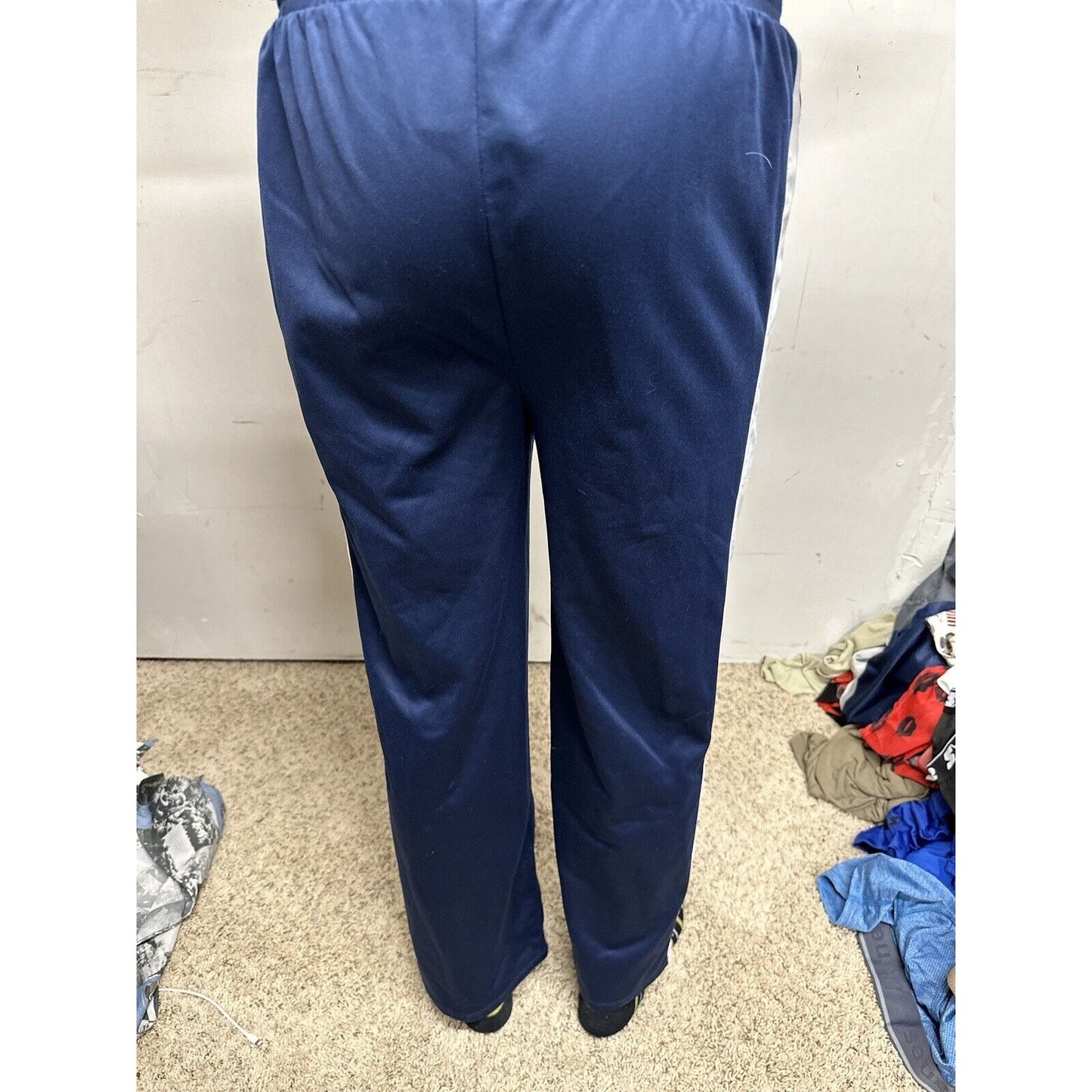 Men’s Blue Mighty Fine XS Nasa Sweat Pants