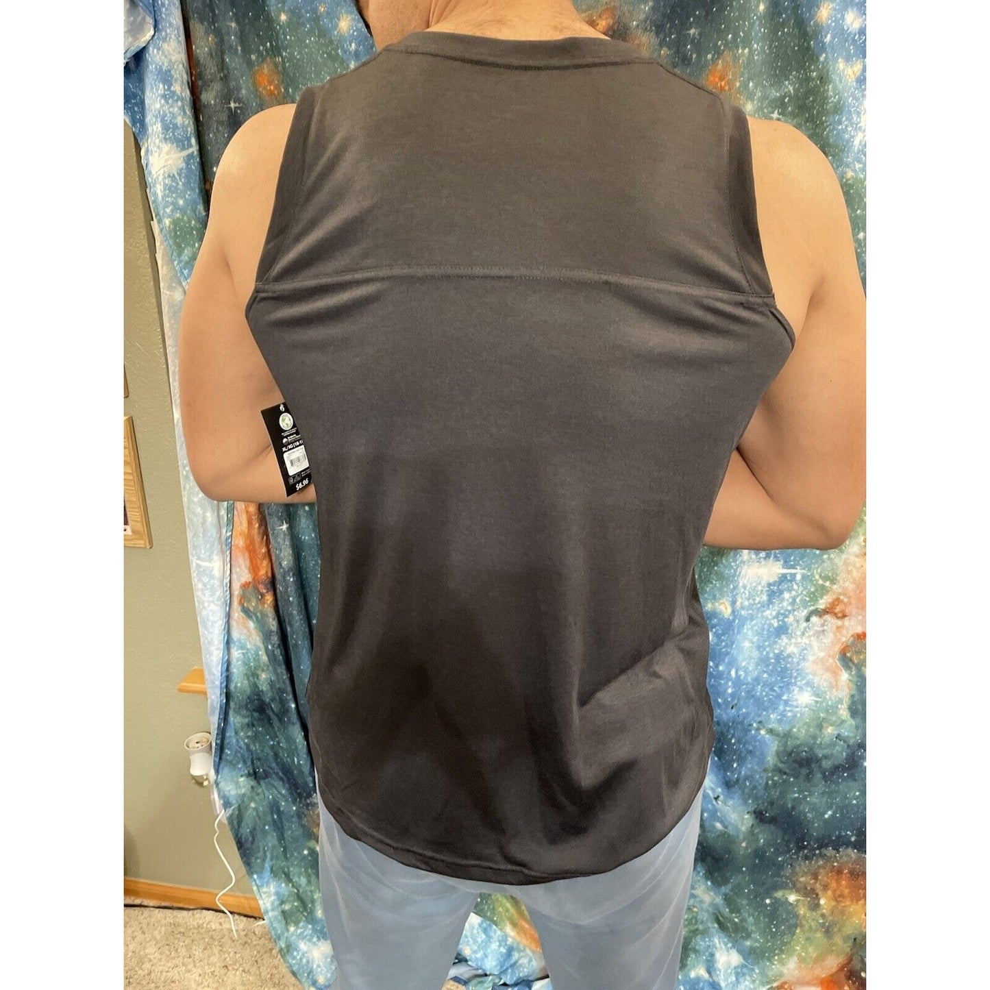 Men’s black XL athletic works muscle shirt tank