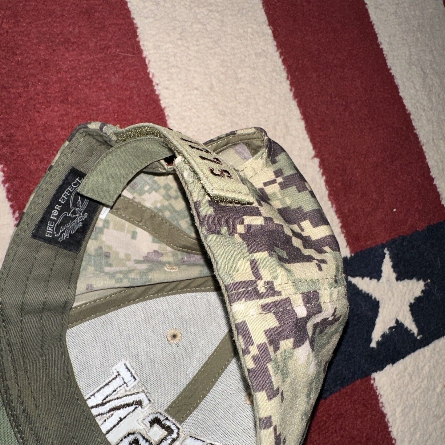 Men’s US Navy Camo Hat Cap Ballcap Adjustable Fire For Effect