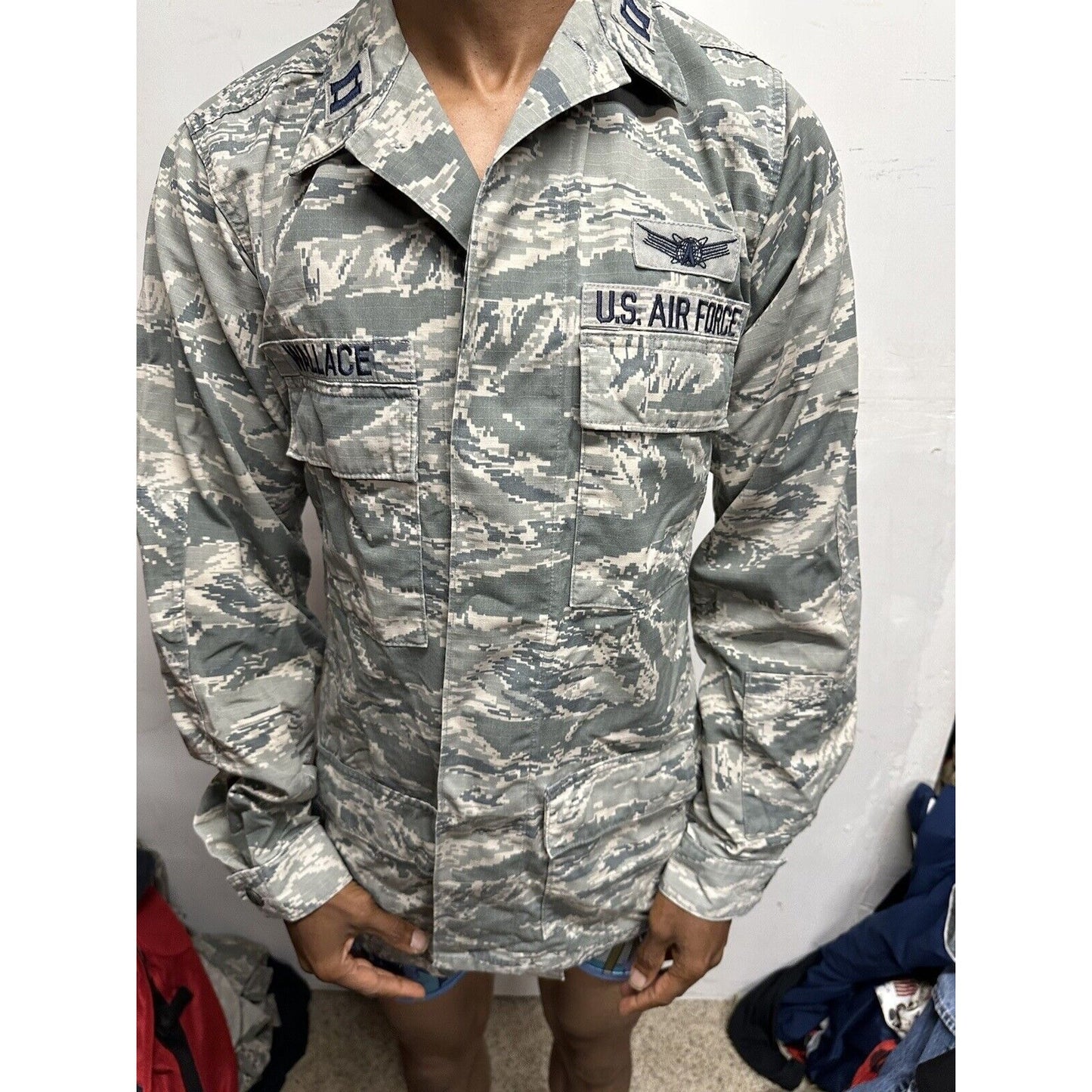 Men’s 36XL Airman Battle Uniform Abu USAF Civil Air Patrol Top Coat Blouse