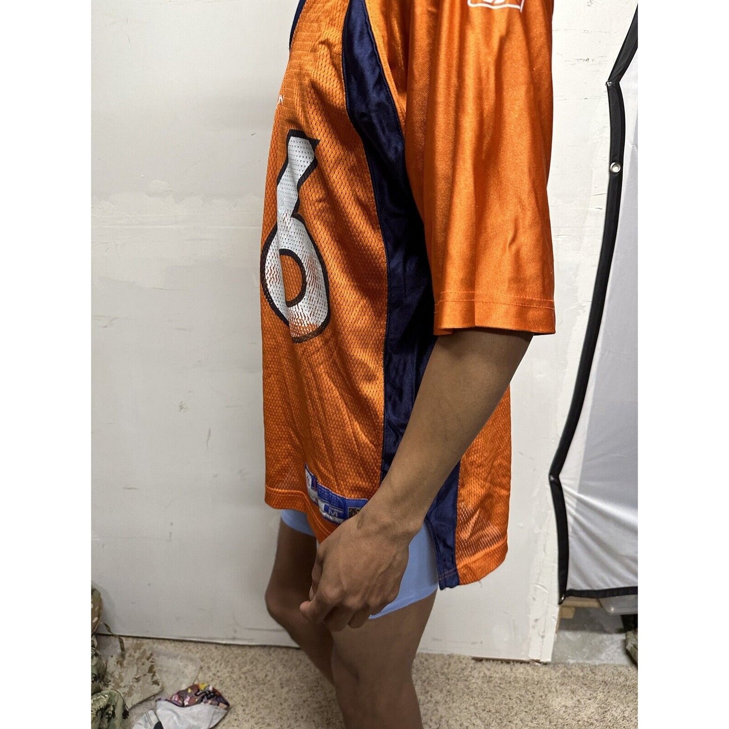 Men’s NFL Equipment Reebok Denver Broncos 26 Bell Football Jersey