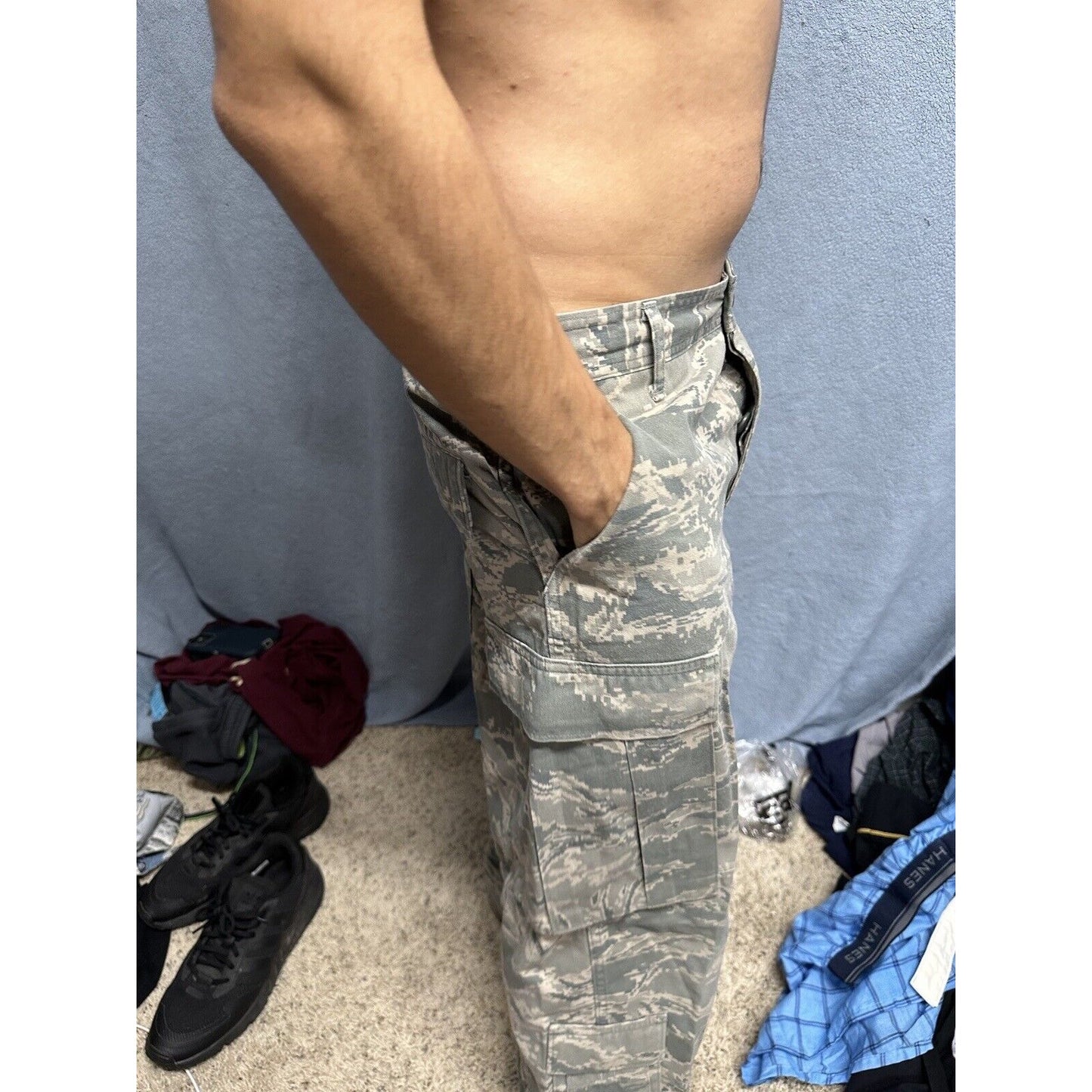 Men’s 32R Airman Battle Uniform Abu Pants Civil Air Patrol