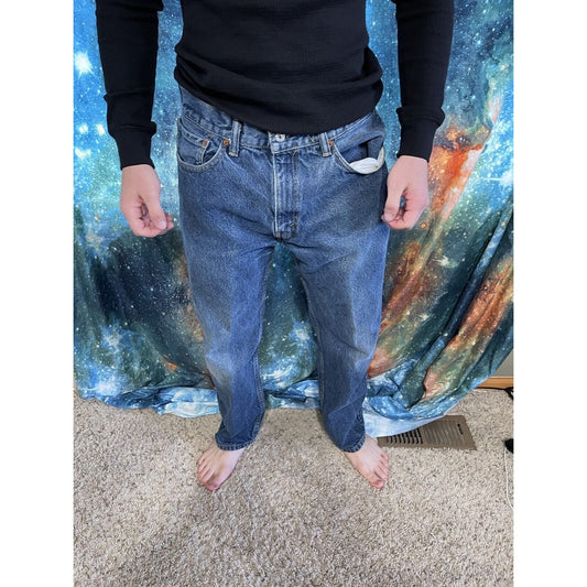 Men’s Levis 505 blue jeans 36 x 29