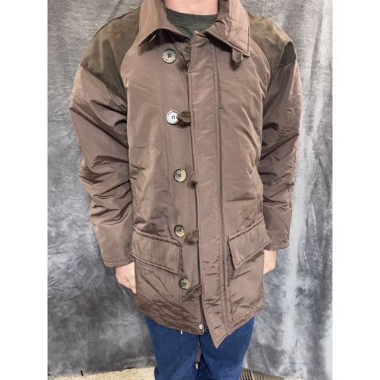 men's brown walls blizzard-pruf insulated jacket medium regular 3M thinsulate