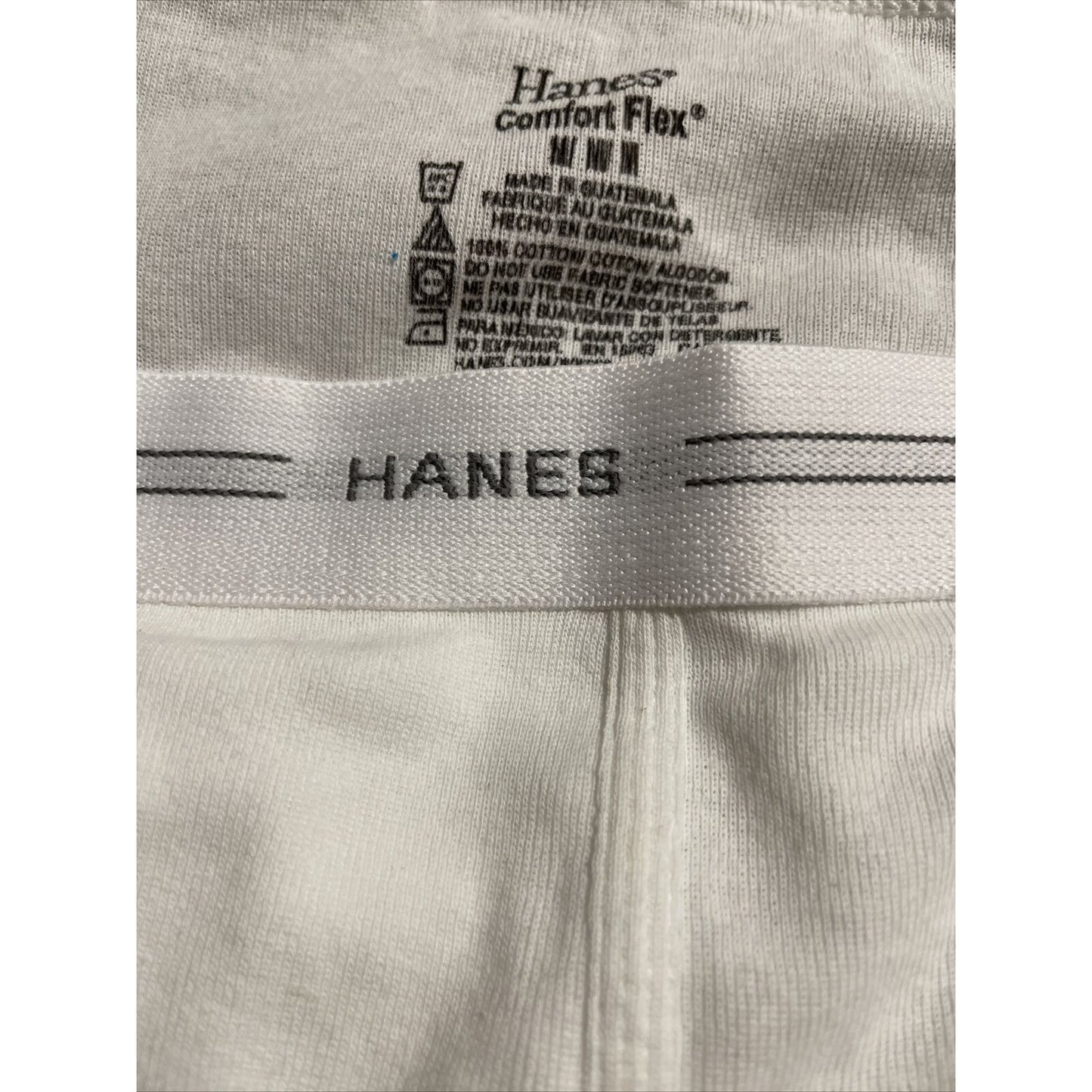 Men’s Hanes Comfort Flex White Medium Tighty Whities Briefs New