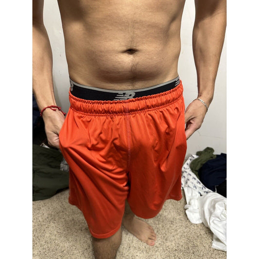 Men’s Red Nike Large Dri-fit With Pockets Athletic Shorts