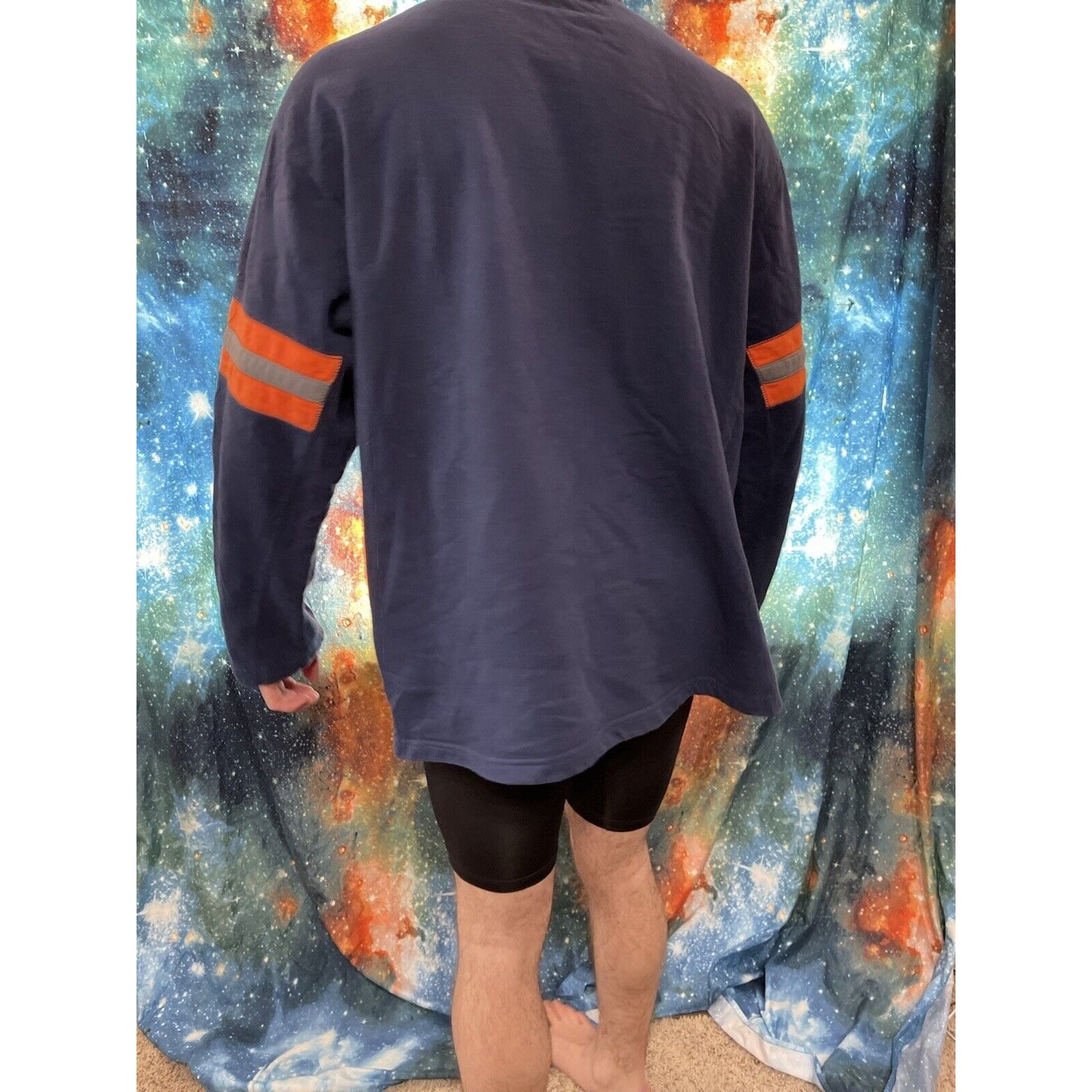 Men's NFL team apparel denver broncos pull over medium