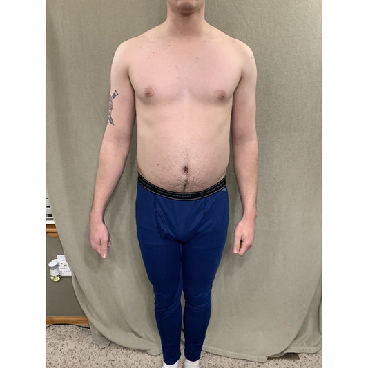 Men’s Eastern Mountain Sports Blue Small Tech Wick Base layer Pants