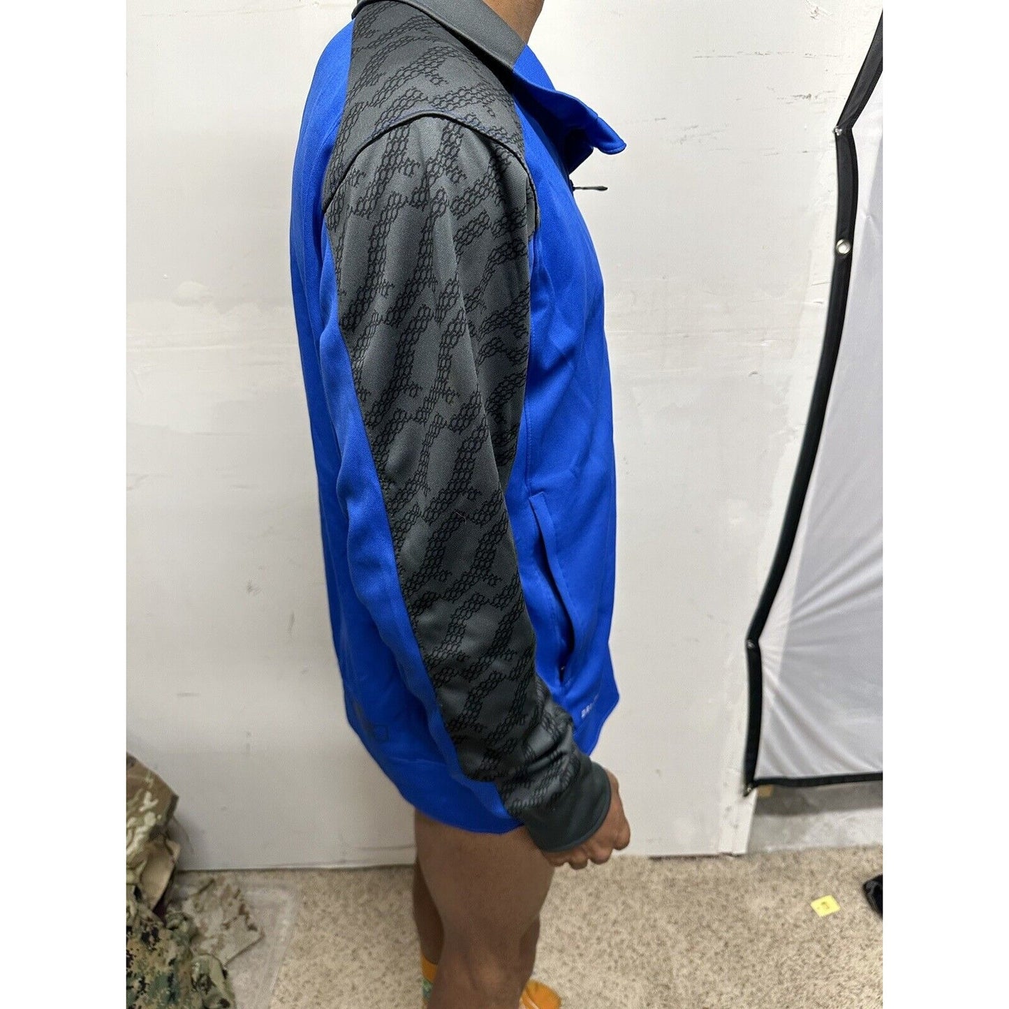 Men’s Blue USAFA Air Force Academy Falcons Zip Up Jacket nike dri fit medium
