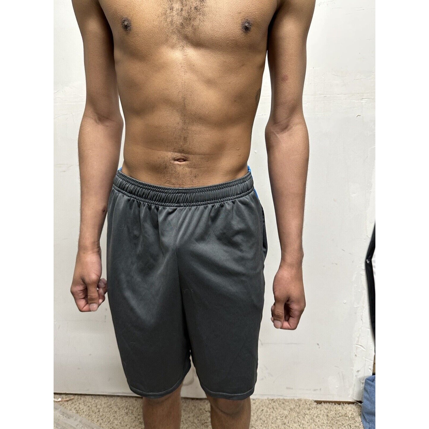 Men’s champion duo dry medium gray athletic shorts