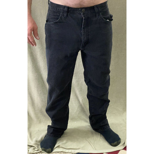 Wrangler Rustler Regular Men’s size 34x32 Black Jeans