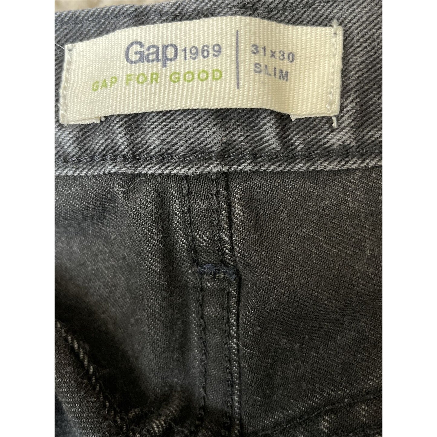 Men’s Black Gap Jeans Slim 31x30