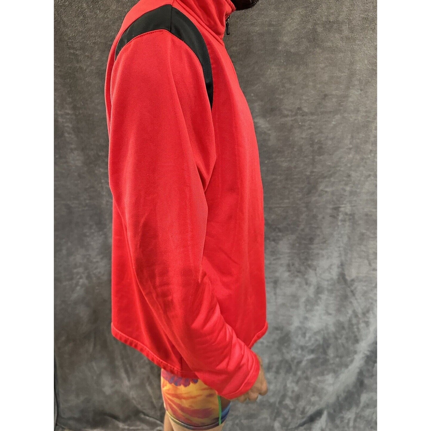 Men’s Red Full Zip AND1 Large Jacket