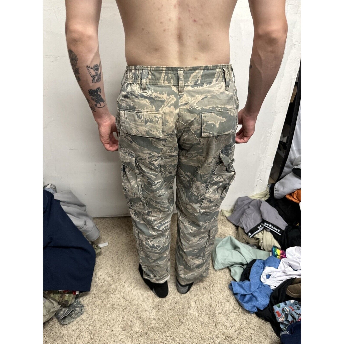 Men’s Abu Air Force Airman Battle Uniform Pants 30 XS Civil Air Patrol