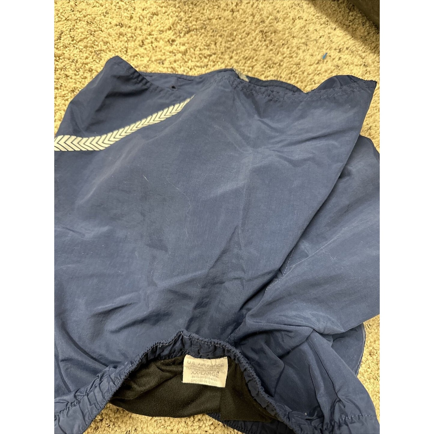 Air Force Mens Shorts Trunks Physical Training Uniform PTU Size XX Large 2X Blue