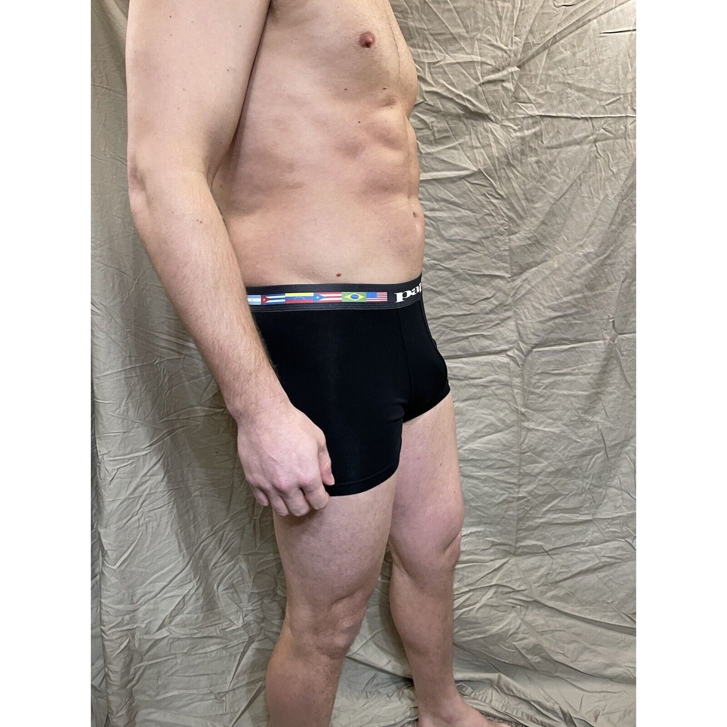 men's papi black international band boxer briefs medium New And Never Worn