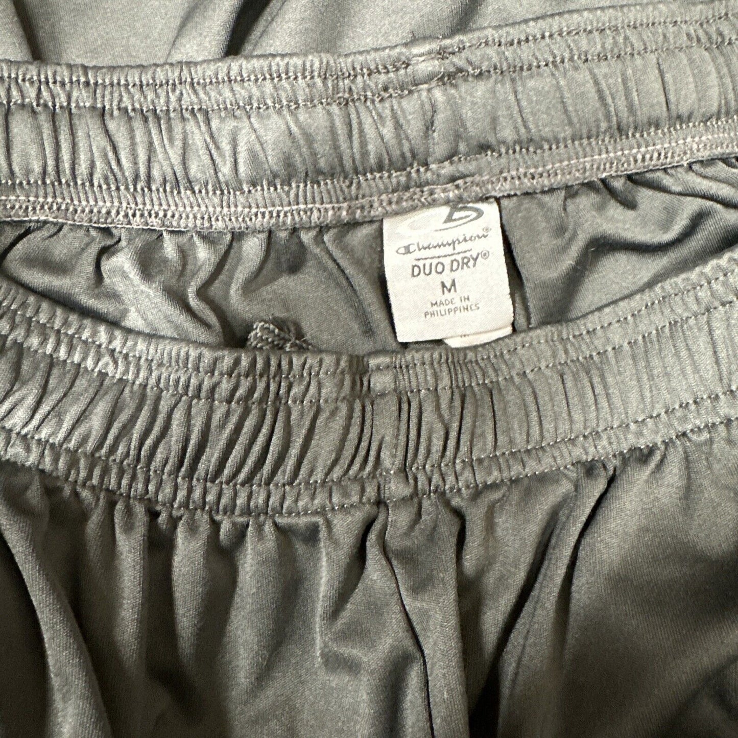 Men’s champion duo dry medium gray athletic shorts