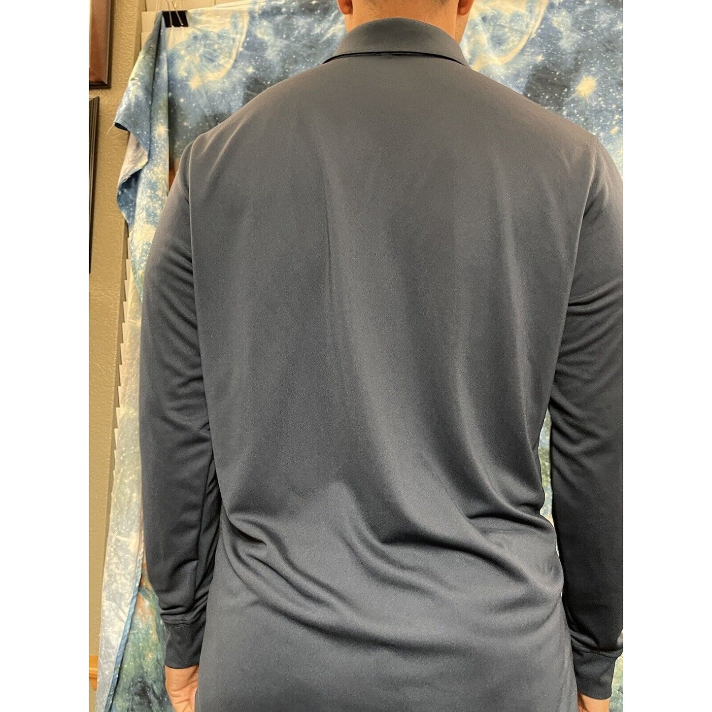 Men’s Dark Blue Los Angeles Lakers Nike Golf Polo Shirt Dri fit