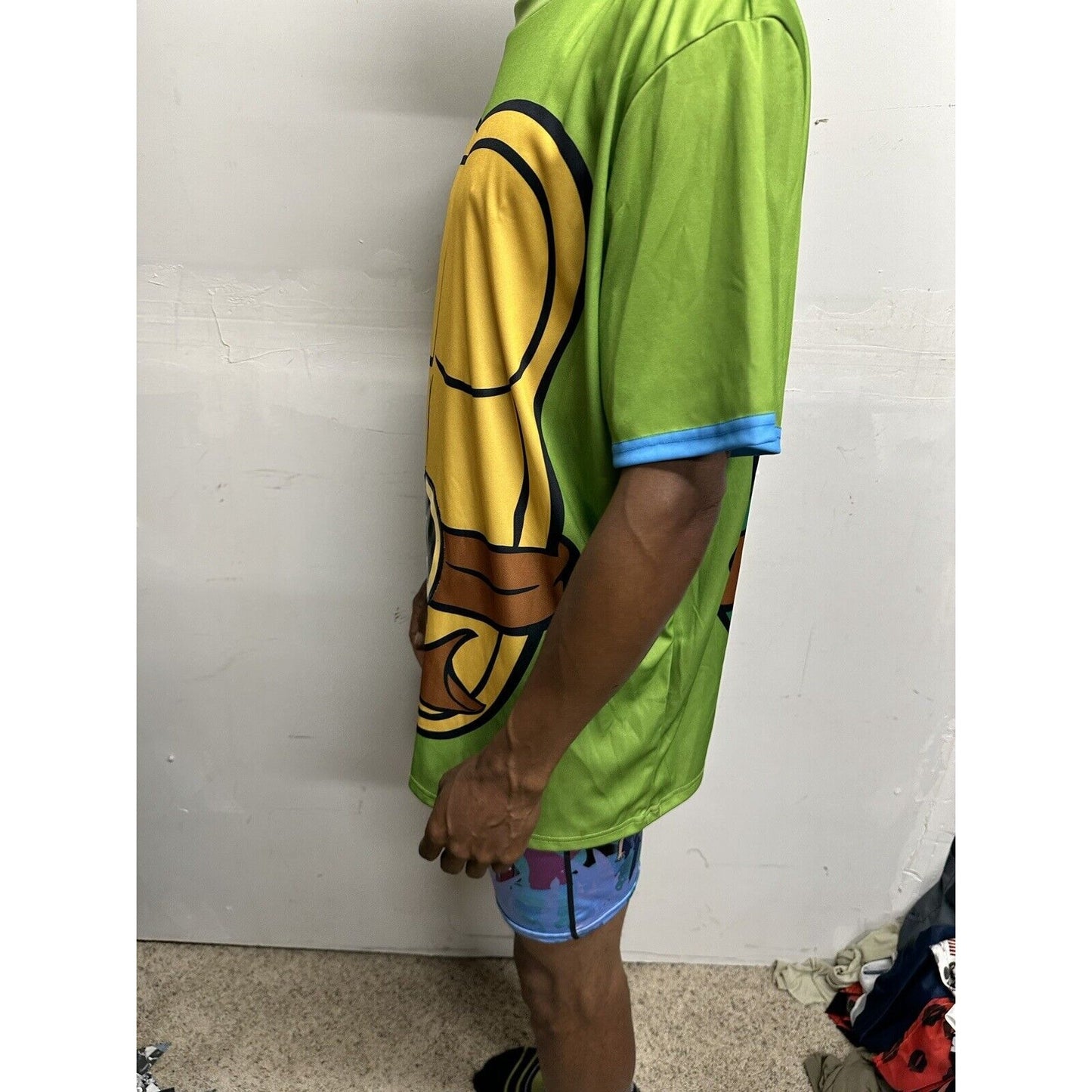 Nickelodeon Teenage Mutant Ninja Turtles Mens L/XL Costume Shirt - Leonardo