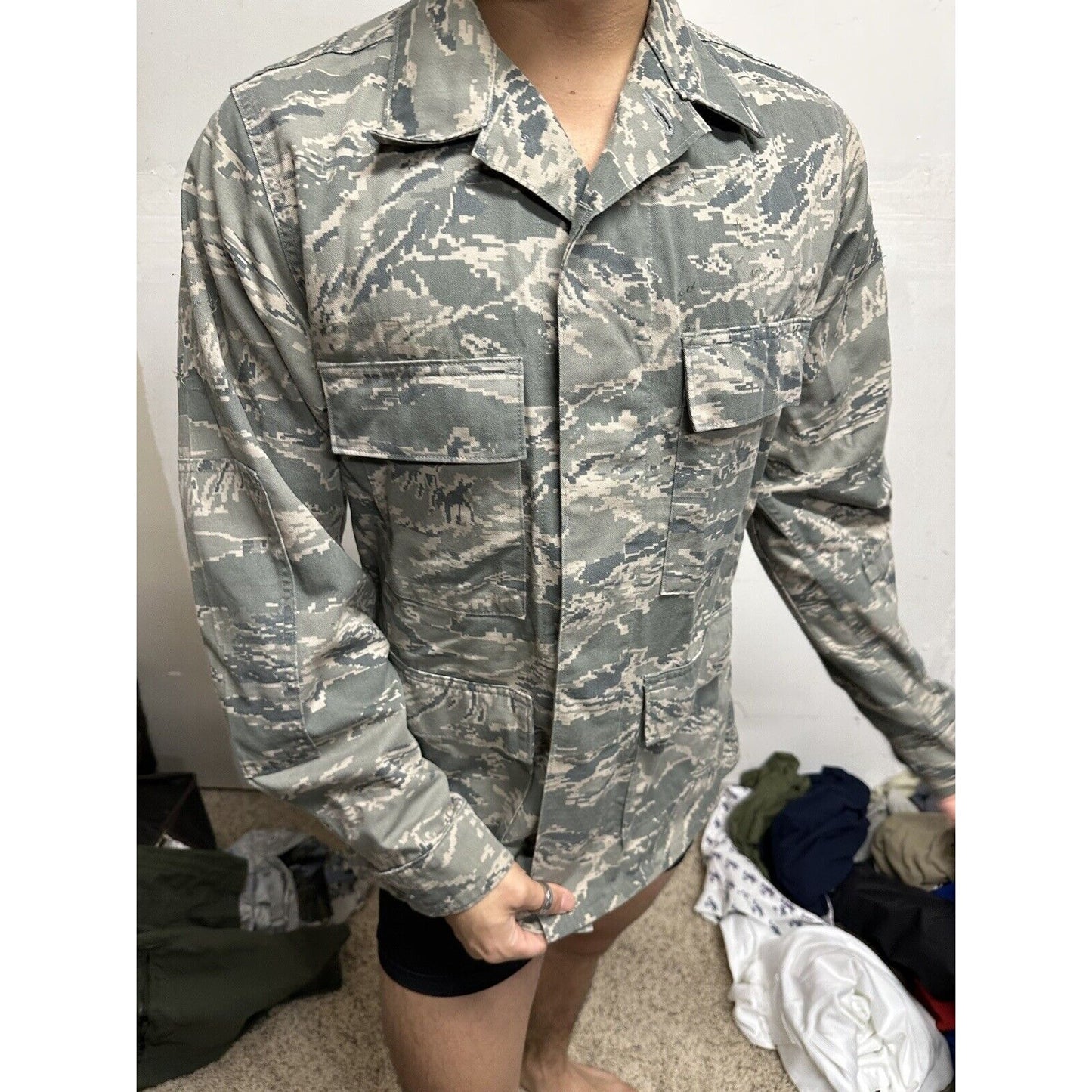 Men’s 36S Airman Battle Uniform Abu USAF Civil Air  Patrol Top Blouse