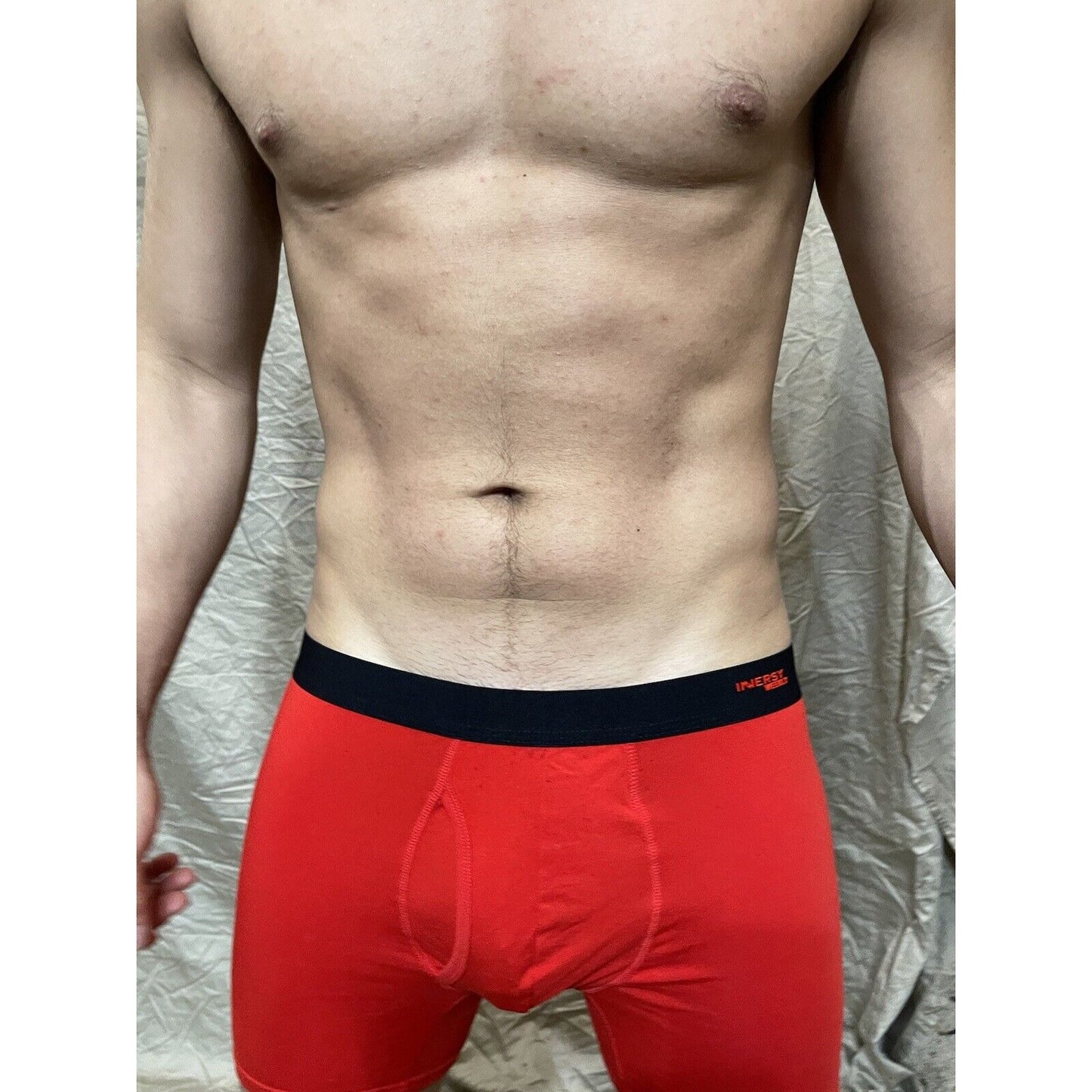 men's red medium inersy weekly boxer briefs new unworn