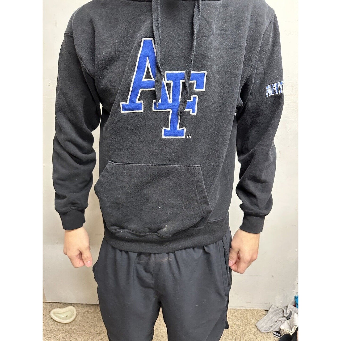 Men’s Campus Heritage Small USAFA Air Force Academy Black Hoodie