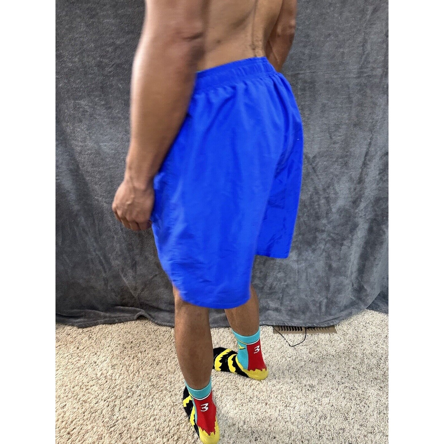 Men’s Blue Large USAFA Cadet Dolfin Swim Trunks Issued Air Force Academy