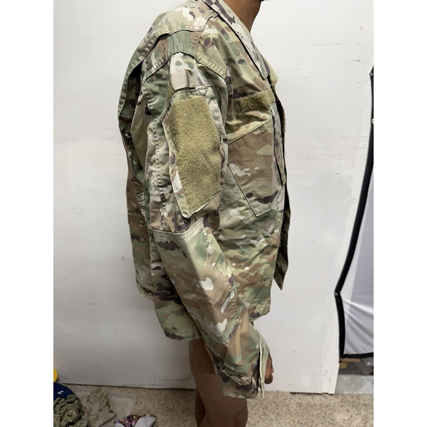 Men’s Ocp Army Air Force Top Blouse Coat Large Short
