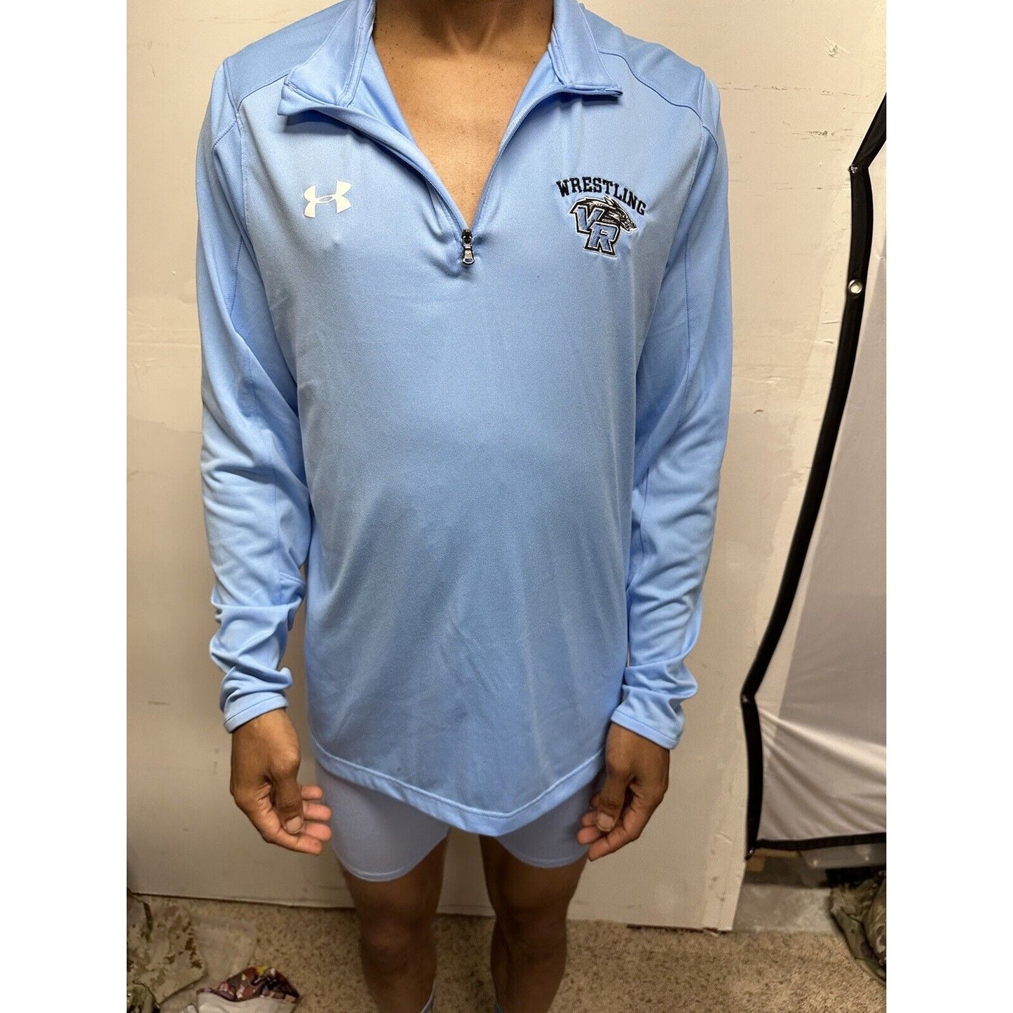 Men’s Vista Ridge 1/4 Zip Pullover Wrestling Shirt XL