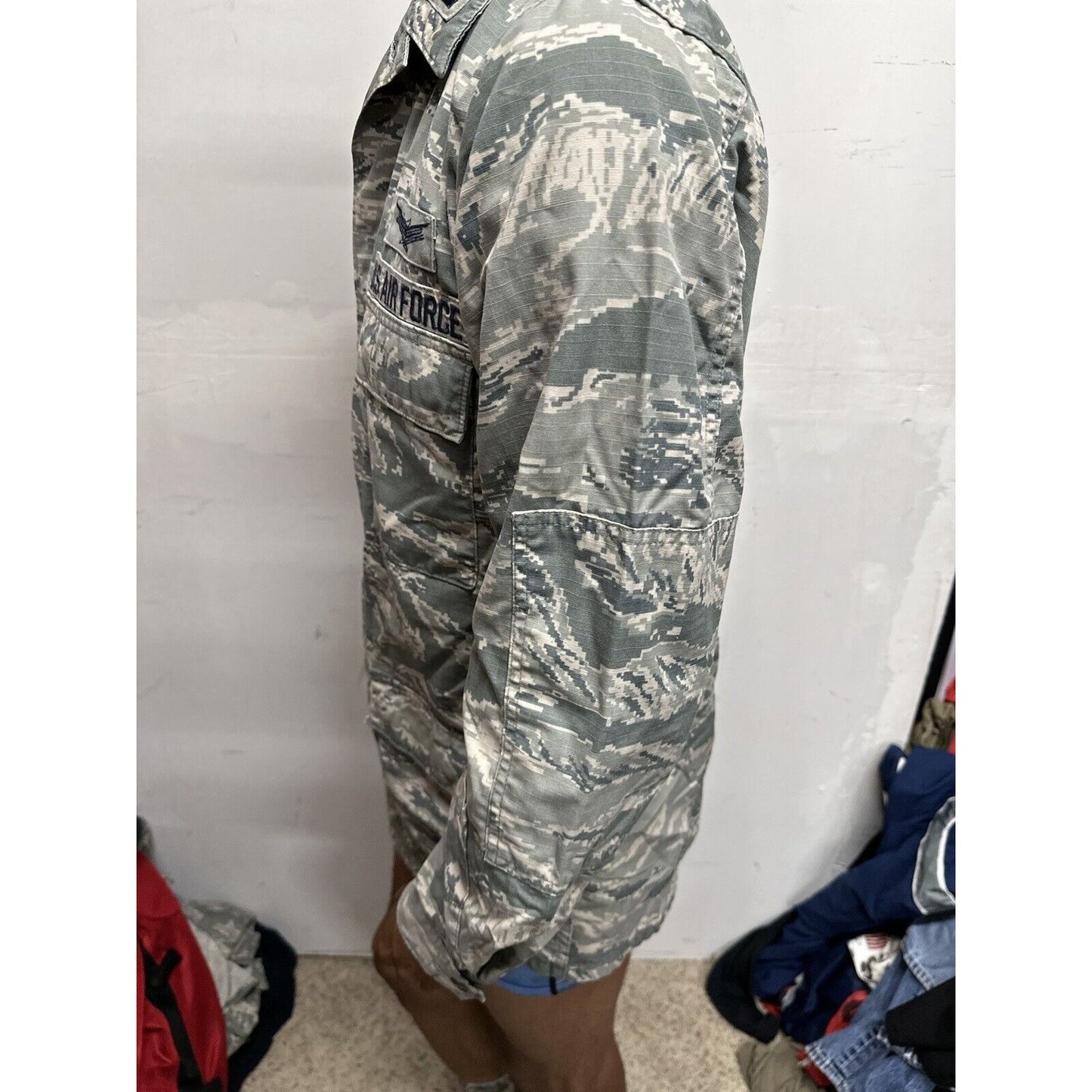 Men’s 36XL Airman Battle Uniform Abu USAF Civil Air Patrol Top Coat Blouse